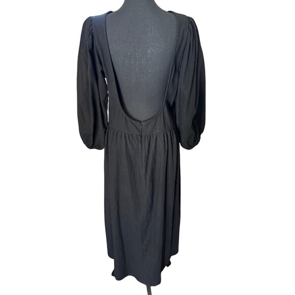Rachel Pally - Linen Canvas Roma Dress - Licorice (Black) - XL (NWOT) - Picture 8 of 14